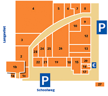 Plattegrond van de Riepel